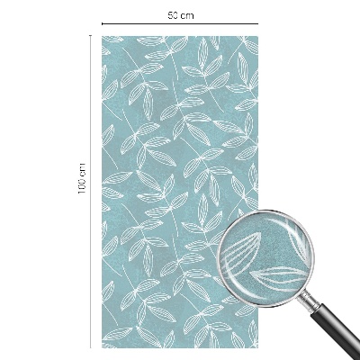 Plėvelė langams privatumui vitražas Lapų elegancija