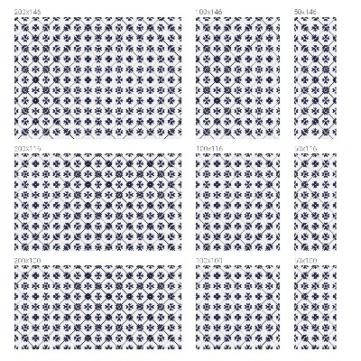 Matinė plėvelė langams su vitražo efektu Augalų motyvas