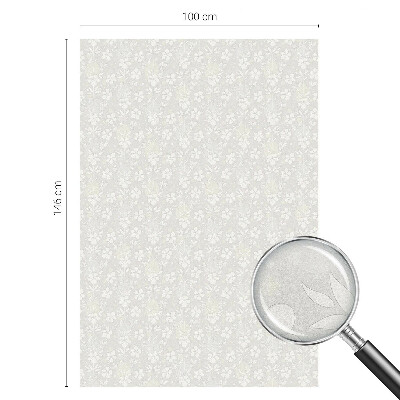 Pieninė plėvelė langams su raštu Subtilūs žiedai