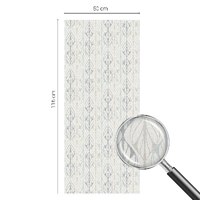 Nepermatoma plėvelė langams Lapinis raštas