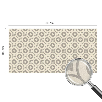 Plėvelė langams privatumui vitražas Geometriniai raštai