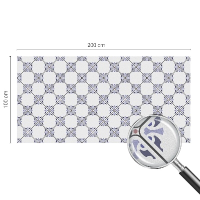 Matinė klijuojama plėvelė langams Geometrinės plytelės