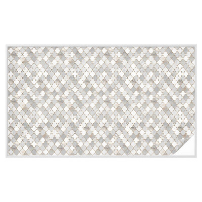 Matinė klijuojama plėvelė langams Geometrinė mozaika