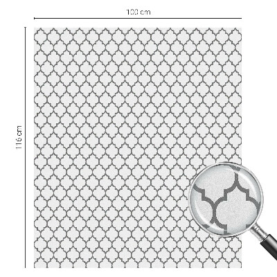 Plėvelė langams privatumui vitražas Geometrinis raštas