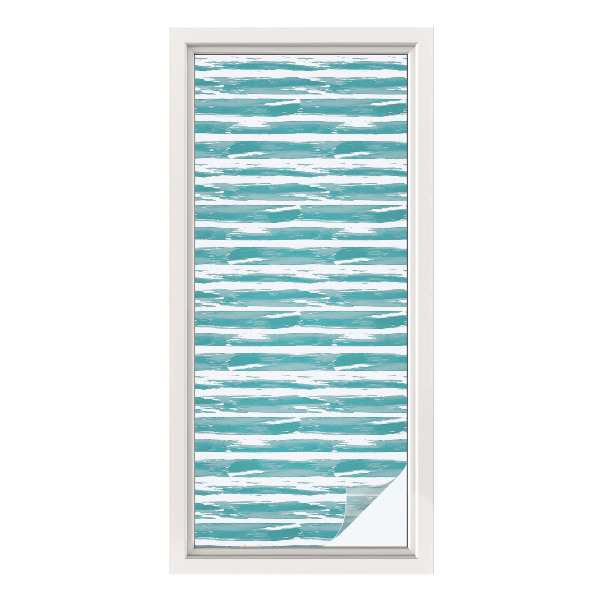 Matinė klijuojama plėvelė langams Žalios juostelės