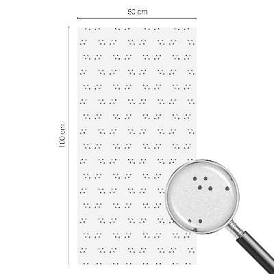 Plėvelė langams privatumui vitražas Taškų raštas
