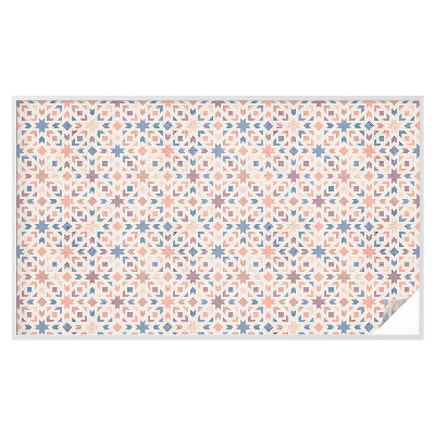 Matinė plėvelė langams su vitražo efektu Spalvingi raštai