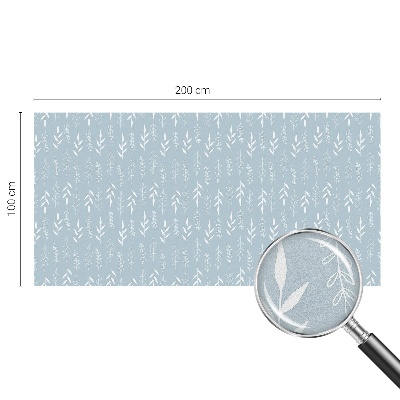 Nepermatoma plėvelė langams Augalų raštas