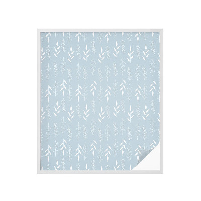 Nepermatoma plėvelė langams Augalų raštas