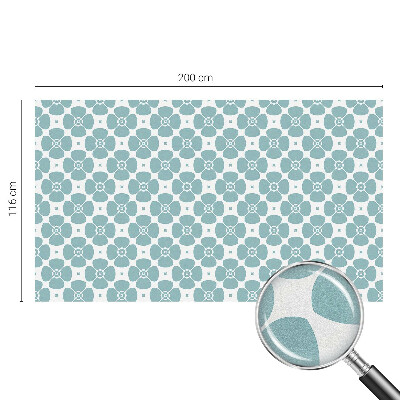 Plėvelė langams privatumui vitražas Gėlių simetrija