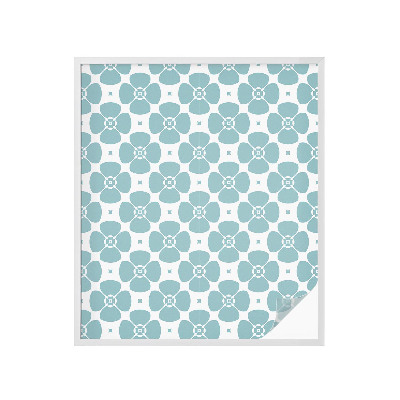 Plėvelė langams privatumui vitražas Gėlių simetrija