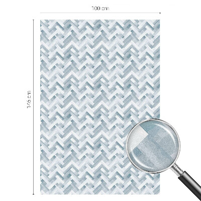 Matinė klijuojama plėvelė langams Geometrinis raštas