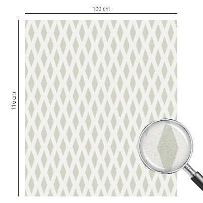 Pieninė plėvelė langams su raštu Deimantinis raštas