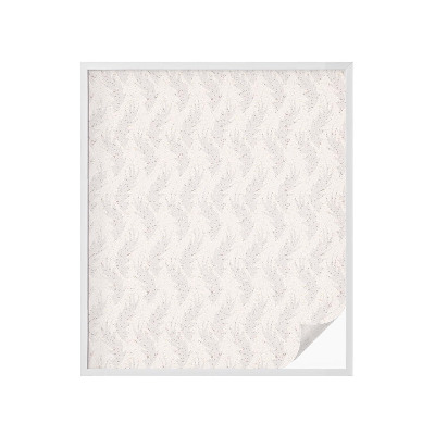 Matinė plėvelė langams su vitražo efektu Elegantiški lapai