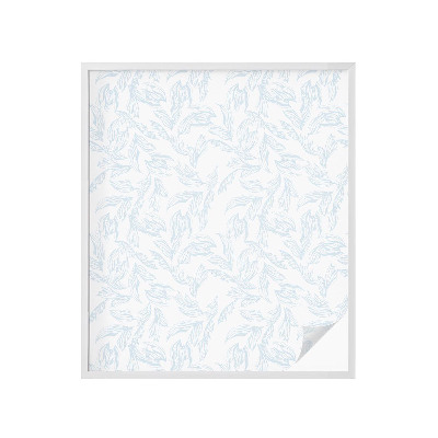 Matinė klijuojama plėvelė langams Eteriniai lapai