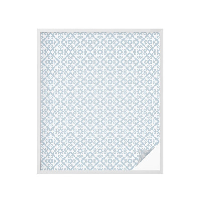 Nepermatoma plėvelė langams Mėlyni papuošalai