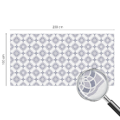 Plėvelė langams privatumui vitražas Gėlių rombai