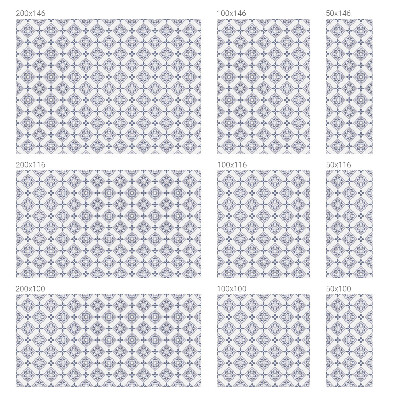 Plėvelė langams privatumui vitražas Gėlių rombai