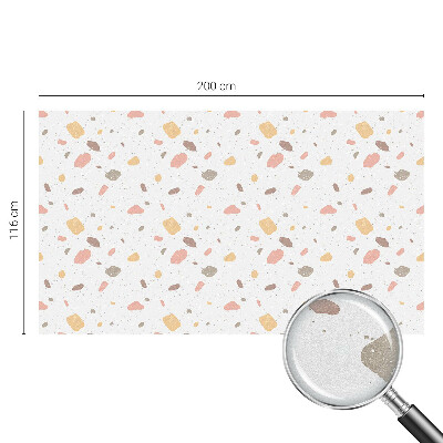 Plėvelė langams privatumui vitražas Abstraktus teracas