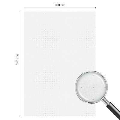 Matinė klijuojama plėvelė langams Nedideli punktai