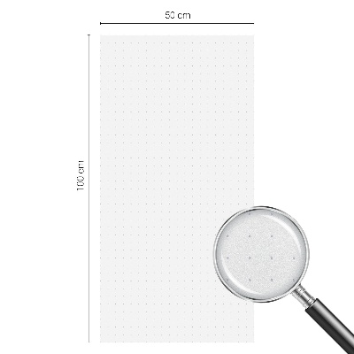 Matinė klijuojama plėvelė langams Nedideli punktai