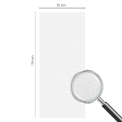 Matinė klijuojama plėvelė langams Nedideli punktai