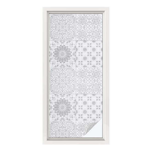 Pieninė plėvelė langams su raštu Klasikinė elegancija