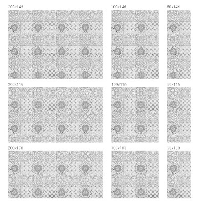 Pieninė plėvelė langams su raštu Klasikinė elegancija