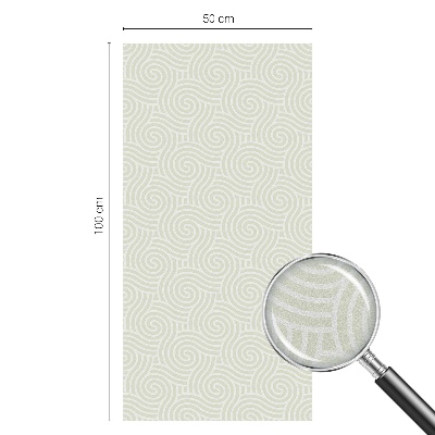 Pieninė plėvelė langams su raštu Kreivos linijos