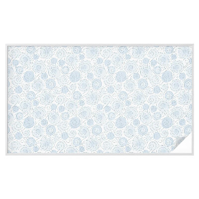 Matinė klijuojama plėvelė langams Spiraliniai raštai