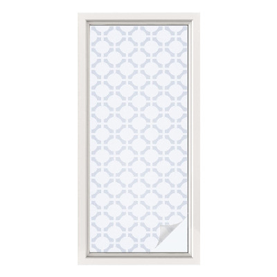 Plėvelė langams privatumui vitražas Geometrinis elegancija