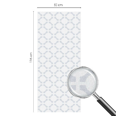 Plėvelė langams privatumui vitražas Geometrinis elegancija