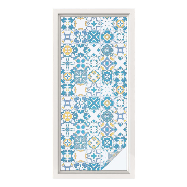 Matinė klijuojama plėvelė langams Mozaikos raštai