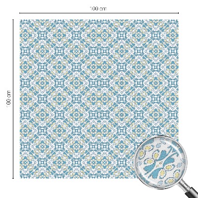 Matinė plėvelė langams su vitražo efektu Geometrinės rozetės