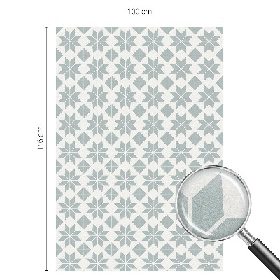 Pieninė plėvelė langams su raštu Geometrinės žvaigždės