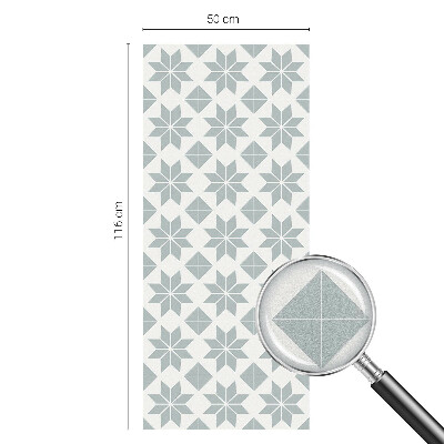 Pieninė plėvelė langams su raštu Geometrinės žvaigždės