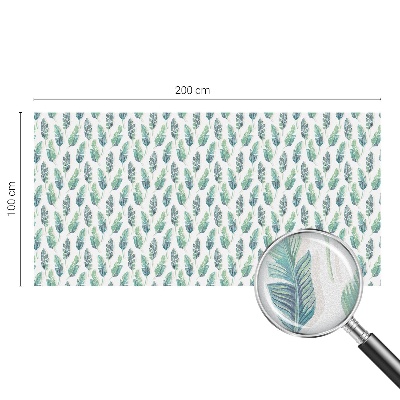 Nepermatoma plėvelė langams Tropiniai lapai