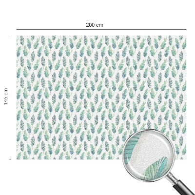 Nepermatoma plėvelė langams Tropiniai lapai