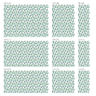 Nepermatoma plėvelė langams Tropiniai lapai