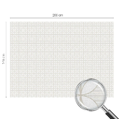 Matinė klijuojama plėvelė langams Geometriniai raštai