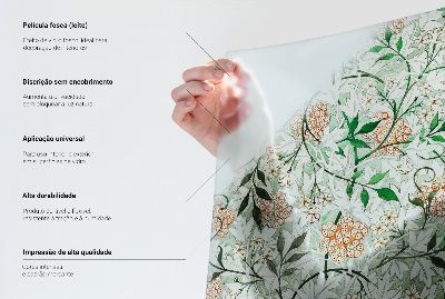 Matinė klijuojama plėvelė langams Geometriniai raštai