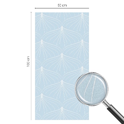 Matinė plėvelė langams su vitražo efektu Harmoningi gerbėjai