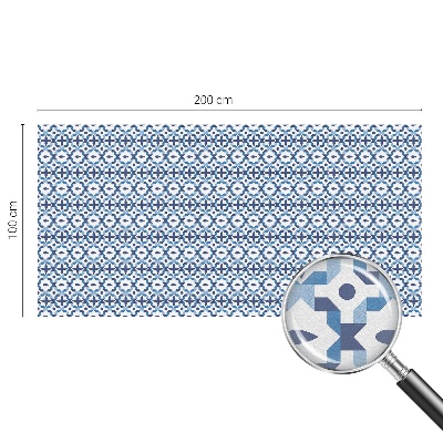 Nepermatoma plėvelė langams Harmoningas raštas