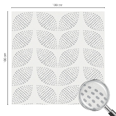 Nepermatoma plėvelė langams Taškuoti lapai