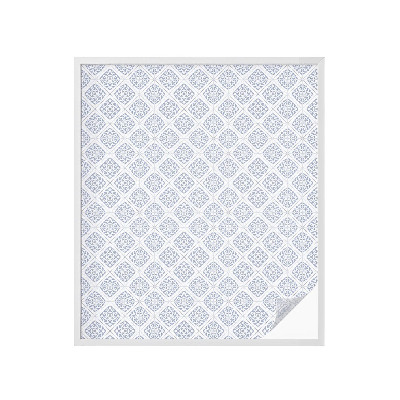 Matinė plėvelė langams su vitražo efektu Subtilūs rozetės