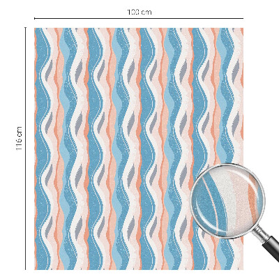 Pieninė plėvelė langams su raštu Banguotas ritmas