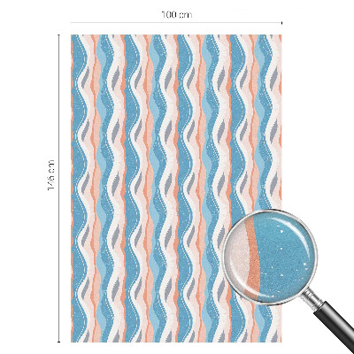 Pieninė plėvelė langams su raštu Banguotas ritmas