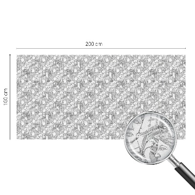 Matinė klijuojama plėvelė langams Klasikiniai portretai