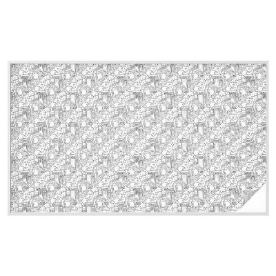 Matinė klijuojama plėvelė langams Klasikiniai portretai