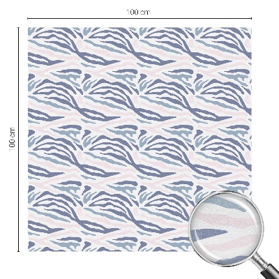 Nepermatoma plėvelė langams Zebro raštas